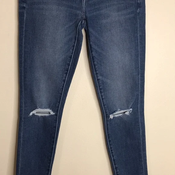American‎ eagle distressed the dream jeans size 4 regular - Picture 3 of 12